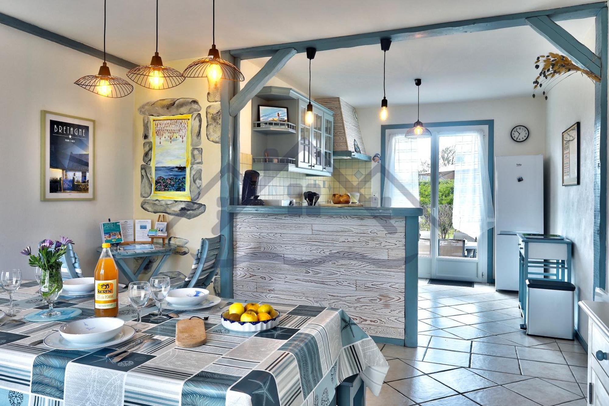 Localise - M3B - Souvenir Du Guil - Maison De Plain-Pied Avec Jardin Clos Au Guilvinec - Tout A Pied, Plages, Port, Centre, Commerces, Marche - Wif Inclus - Linge De Lit Inclus - Animaux Bienvenus Εξωτερικό φωτογραφία